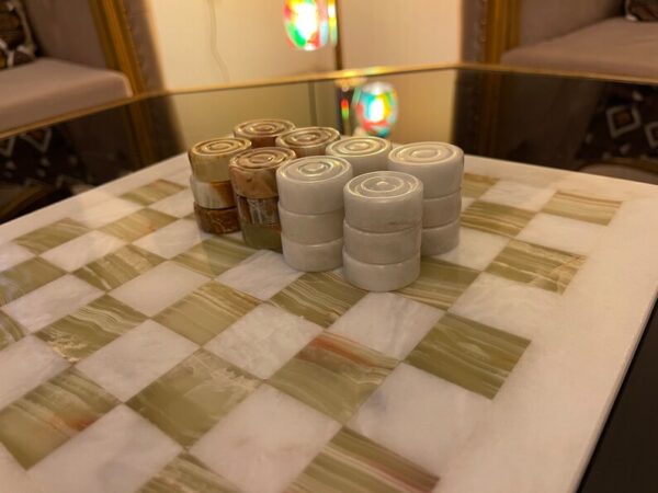 Handmade Checker Set